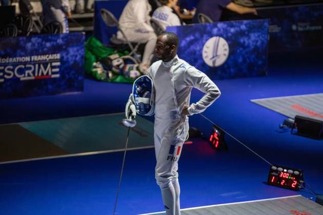 June 19, 2026, Paris, Paris, France: France is facing Ukraine in the semifinals of the men s team o po e event at the European Fencing Championships. France News - June 19, 2026  - ZUMAp284 20260619_zip_p284_043 Copyright: xMickaelxPintax