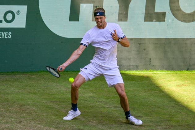 Alexander Zverev GER 19.06.2026 ¢ Tennis ¢ TERRA WORTMANN OPEN ¢ ATP, Tennis Herren 500, heristo-arena-Halle (Westfalen), TERRA WORTMANN OPEN, NRW Germany