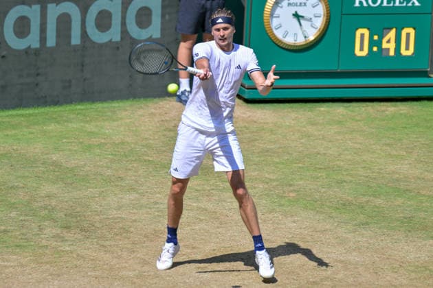Alexander Zverev GER 19.06.2026 ¢ Tennis ¢ TERRA WORTMANN OPEN ¢ ATP, Tennis Herren 500, heristo-arena-Halle (Westfalen), TERRA WORTMANN OPEN, NRW Germany