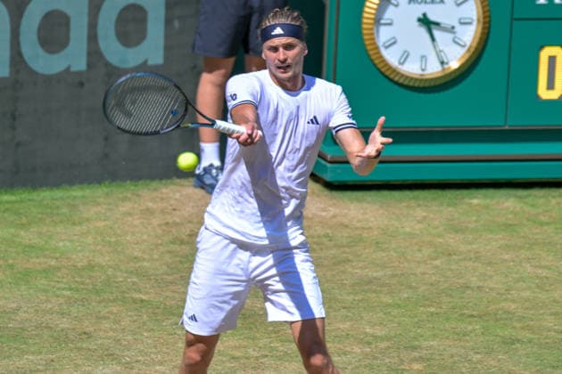 Alexander Zverev GER 19.06.2026 ¢ Tennis ¢ TERRA WORTMANN OPEN ¢ ATP, Tennis Herren 500, heristo-arena-Halle (Westfalen), TERRA WORTMANN OPEN, NRW Germany