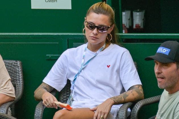 Sophia Thomalla, Freundin Alexander Zverev 19.06.2026 ¢ Tennis ¢ TERRA WORTMANN OPEN ¢ ATP, Tennis Herren 500, heristo-arena-Halle (Westfalen), TERRA WORTMANN OPEN, NRW Germany