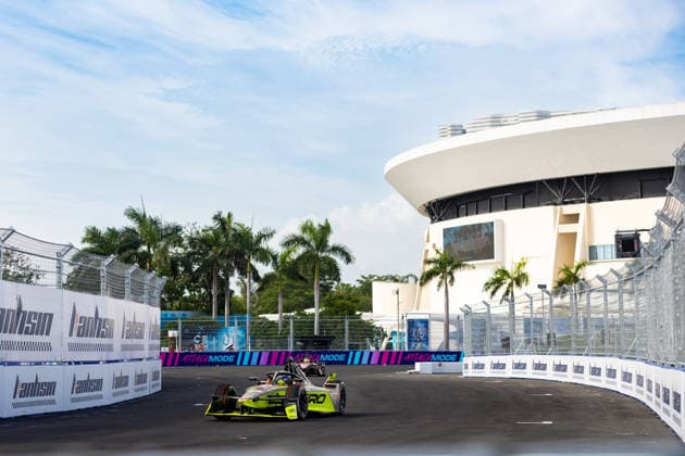 2026 FORMULA E SANYA ePRIX 23 NATO Norman (fra), Nissan Formula E Team, Nissan e-4ORCE 05, action during the 2026 Sanya ePrix, 11th round of the 2025-26 ABB FIA Formula E World Championship, WM, Weltmeisterschaft on the Sanya Street Circuit from June 18 to 20, 2026 in Sanya, China - SanyaChina  Copyright: xDamienxDoumerguex