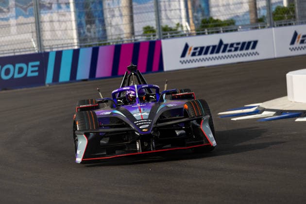 2026 FORMULA E SANYA ePRIX 94 WEHRLEIN Pascal (ger), Porsche Formula E Team, Porsche 99X Electric, action during the 2026 Sanya ePrix, 11th round of the 2025-26 ABB FIA Formula E World Championship, WM, Weltmeisterschaft on the Sanya Street Circuit from June 18 to 20, 2026 in Sanya, China - SanyaChina  Copyright: xDamienxDoumerguex