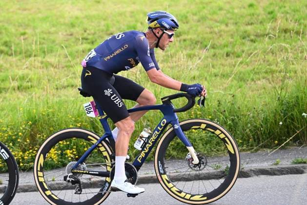 Tour de Suisse 2026 Stage 3 BAD RAGAZ, SWITZERLAND - JUNE 19 : Meurisse Xandro (BEL) of Pinarello Q36.5 Pro Cycling Team during stage 3 of the 89th edition of Tour de Suisse an UCI World Tour 2.UWT cycling road race stage for Men Elite of 157.9 km with start in Bad Ragaz and finish in Bad Ragaz on June 19, 2026 in Bad Ragaz, Switzerland, 19 06 2026 ( Motordriver Guy De Vuyst - Bad Ragaz Switzerland  Copyright: xVincentxKalutx