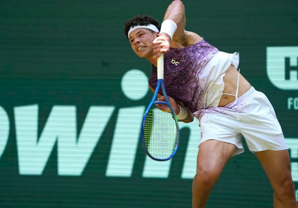 photo : Ben SHELTON (USA) Tennis-Turnier Terra Wortmann Cup im Gerry Weber Sportpark in Halle Westfalen - Viertelfinales - am Fr. 19.06.2026
