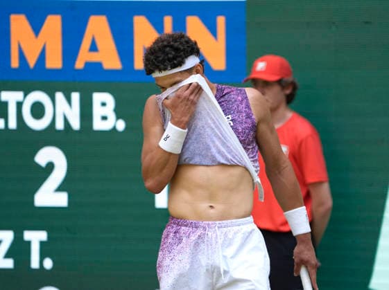 photo : Ben SHELTON (USA) Tennis-Turnier Terra Wortmann Cup im Gerry Weber Sportpark in Halle Westfalen - Viertelfinales - am Fr. 19.06.2026