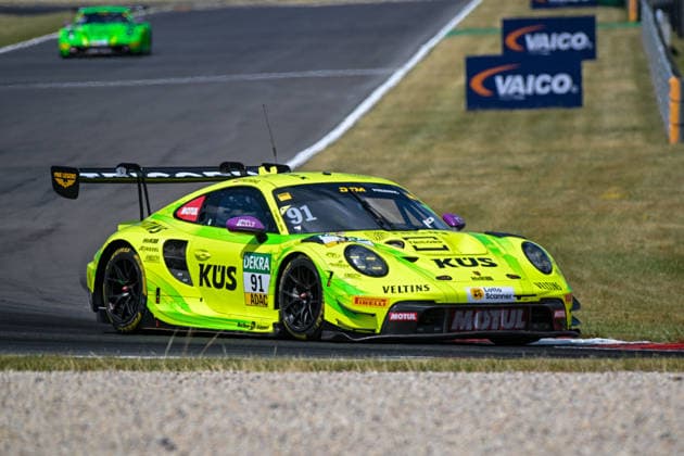 DTM Saisonrennen 5+6, Dekra Lausitzring 2026 19.06.2026 ab 9.00 Uhr Schipkau OT Klettwitz, Dekra Lausitzring Im Foto: 91 Thomas Preining(AUT) Manthey EMA Porsche 911 GT3 R Evo DTM , Dekra Lausitzring 2026 Schipkau OT Klettwitz Brandenburg Deutschland
