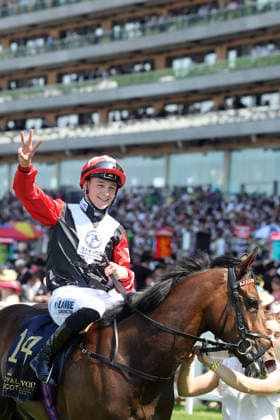 19.06.2026, Ascot, Windsor, GBR - Libertango with Billy Loughnane up after winning the Albany Stakes. Ascot racecourse. (Pferd, Jockey, Libertango, Loughnane, Sieg) 260619D507ROYAL_ASCOT.JPG *** June 19, 2026, Ascot, Windsor, GBR Libertango with Billy Loughnane aboard after winning the Albany Stakes at Ascot Racecourse Horse, Jockey, Libertango, Loughnane, Victory 260619D507ROYAL ASCOT JPG,detected_source_language