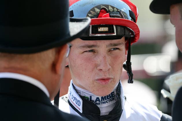 19.06.2026, Ascot, Windsor, GBR - Portrait of jockey Billy Loughnane. Ascot racecourse. (Jockey, Loughnane, Portrait, Portraet) 260619D514ROYAL_ASCOT.JPG *** June 19, 2026, Ascot, Windsor, GBR Portrait of jockey Billy Loughnane at Ascot Racecourse Jockey, Loughnane, Portrait, Portraet 260619D514ROYAL ASCOT JPG,detected_source_language