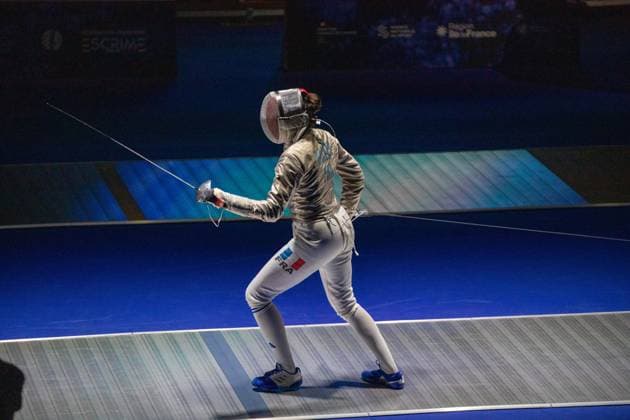 June 19, 2026, Antony, Hauts-De-Seine, France: Paris, France: France is facing Italy in semifinal of the Senior Team Women s Saber event at the 2026 Fencing European Championship, EM, Europameisterschaft Antony France - ZUMAp284 20260619_zip_p284_064 Copyright: xMickaelxPintax