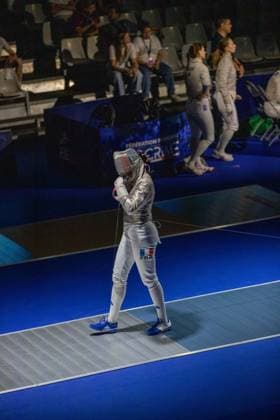 June 19, 2026, Antony, Hauts-De-Seine, France: Paris, France: France is facing Italy in semifinal of the Senior Team Women s Saber event at the 2026 Fencing European Championship, EM, Europameisterschaft France News - June 19, 2026  - ZUMAp284 20260619_zip_p284_103 Copyright: xMickaelxPintax