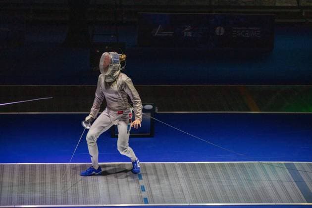 June 19, 2026, Antony, Hauts-De-Seine, France: Paris, France: France is facing Italy in semifinal of the Senior Team Women s Saber event at the 2026 Fencing European Championship, EM, Europameisterschaft Antony France - ZUMAp284 20260619_zip_p284_096 Copyright: xMickaelxPintax