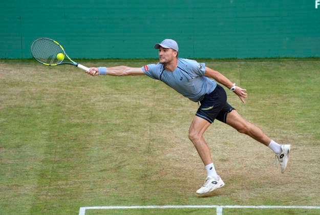 photo : Raphael COLLIGNON (BEL) Tennis-Turnier Terra Wortmann Cup im Gerry Weber Sportpark in Halle Westfalen - Viertelfinales - am Fr. 19.06.2026