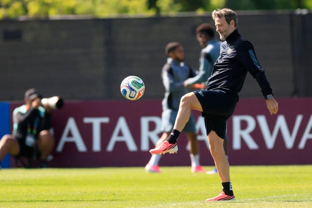 Panama s head coach Thomas Christiansen leads the teams s training session at the Nottawasaga Soccer Complex in Toronto, Canada, 19 June 2026. Panama national soccer team training session in Toronto !ACHTUNG: NUR REDAKTIONELLE NUTZUNG!  Copyright: xBienvenidoxVelascox GRAF1515 20260619-55020648267_1