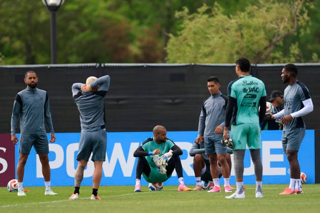 Panama s players during the teams s training session at the Nottawasaga Soccer Complex in Toronto, Canada, 19 June 2026. Panama national soccer team training session in Toronto !ACHTUNG: NUR REDAKTIONELLE NUTZUNG!  Copyright: xBienvenidoxVelascox GRAF1524 20260619-55020648313_1