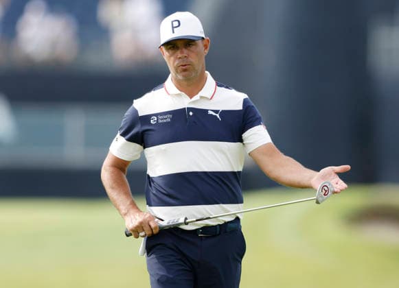 Gary Woodland prepares to putt on the 3rd green during the second round of the 126th U.S. Open Golf Championship at Shinnecock Hills Golf Club in Southampton, NY, on Friday, June 19, 2026.  NYC20260619810 JOHNxANGELILLO