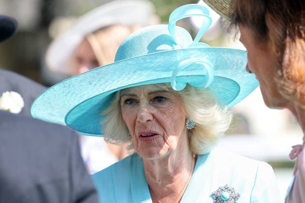 19.06.2026, Ascot, Windsor, GBR - Portrait of Camilla, the Queen Consort. Ascot racecourse. (Royals, Portrait, Portraet, Koenigin Camilla) 260619D543ROYAL_ASCOT.JPG *** June 19, 2026, Ascot, Windsor, UK Portrait of Camilla, the Queen Consort Ascot Racecourse Royals, Portrait, Queen Camilla 260619D543ROYAL ASCOT JPG,detected_source_language