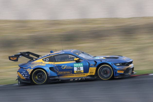 Arjun Maini (IND HRT Ford Racing, 36), Ford Mustang GT3 Evo, DTM (German Touring Car Championship) - Round 3 - Free Practice, DEKRA Lausitzring on 19.06.2026. Brandenburg Deutschland Copyright: xO.Frankex