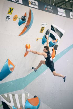 19.06.2026: Klettern - Bouldern: World Climbing Series Innsbruck 2026 - Halbfinale Herren Adi Bark (ISR) Innsbruck Kletterzentrum Innsbruck Österreich