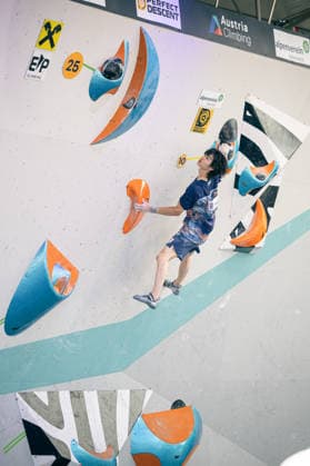19.06.2026: Klettern - Bouldern: World Climbing Series Innsbruck 2026 - Halbfinale Herren Keita Dohi (JPN) Innsbruck Kletterzentrum Innsbruck Österreich