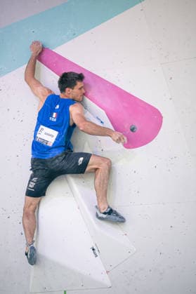 19.06.2026: Klettern - Bouldern: World Climbing Series Innsbruck 2026 - Halbfinale Herren Antoine Girard (FRA) Innsbruck Kletterzentrum Innsbruck Österreich