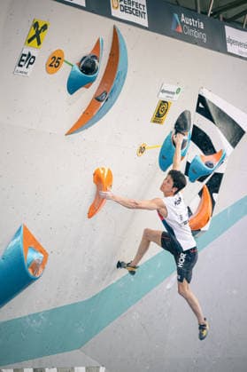 19.06.2026: Klettern - Bouldern: World Climbing Series Innsbruck 2026 - Halbfinale Herren Dohyun Lee (KOR) Innsbruck Kletterzentrum Innsbruck Österreich