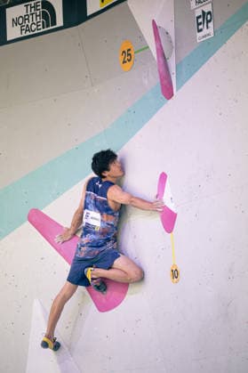 19.06.2026: Klettern - Bouldern: World Climbing Series Innsbruck 2026 - Halbfinale Herren Sorato Anraku (JPN) Innsbruck Kletterzentrum Innsbruck Österreich