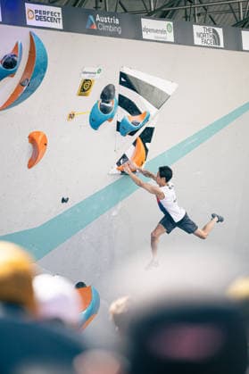 19.06.2026: Klettern - Bouldern: World Climbing Series Innsbruck 2026 - Halbfinale Herren Jongwon Chon (KOR) Innsbruck Kletterzentrum Innsbruck Österreich