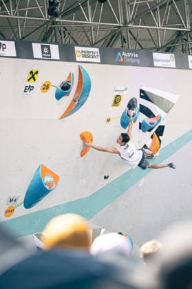 19.06.2026: Klettern - Bouldern: World Climbing Series Innsbruck 2026 - Halbfinale Herren Jongwon Chon (KOR) Innsbruck Kletterzentrum Innsbruck Österreich