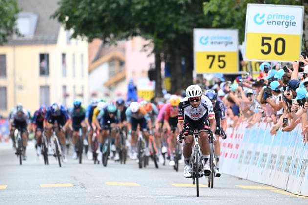 Tour de Suisse 2026 Stage 3 BAD RAGAZ, SWITZERLAND - JUNE 19 : Narvaez Jhonatan (ECU) of UAE Team Emirates XRG winner during stage 3 of the 89th edition of Tour de Suisse an UCI World Tour 2.UWT cycling road race stage for Men Elite of 157.9 km with start in Bad Ragaz and finish in Bad Ragaz on June 19, 2026 in Bad Ragaz, Switzerland, 19 06 2026 ( Motordriver Guy De Vuyst - Bad Ragaz Switzerland  Copyright: xVincentxKalutx