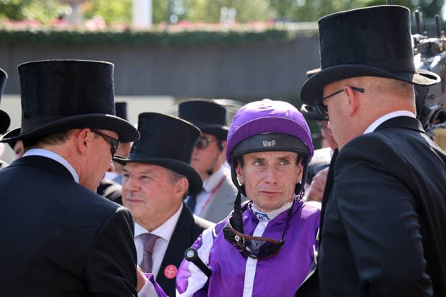 19.06.2026, Ascot, Windsor, GBR - Portrait of jockey Ryan Moore. Ascot racecourse. (Jockey, Moore, Portrait, Portraet) 260619D559ROYAL_ASCOT.JPG