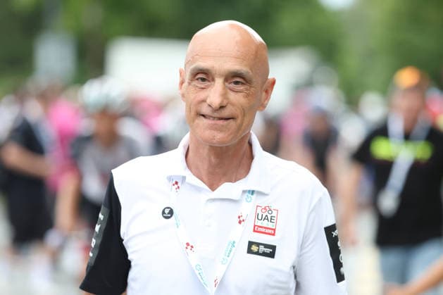 19.06.2026 Bad Ragaz , SCHWEIZ, Tour de Suisse 3.Etappe Bad Ragaz - Bad Ragaz Teamchef Mauro Gianetti Team UAE Emirates