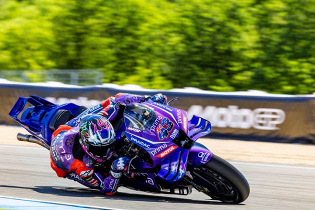 MotoGP of Czechia - Free Practice Number 43 Prima Pramac Yamaha MotoGP rider Jack Miller during practice 1 at the 2026 MotoGP Grand Prix of Czechia. Brno Brno Czech Republic  Copyright: xStephenxBlackberryx originalFilename:blackberry-2026moto260619_npVy2.jpg