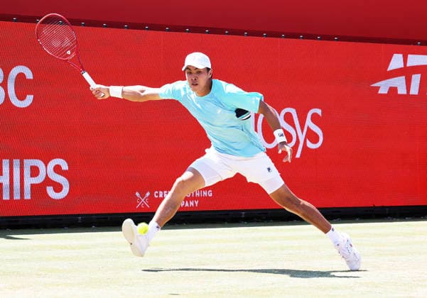 TENNIS - ATP, Tennis Herren Queen s Club LONDON,ENGLAND,19.JUN.26 - TENNIS - ATP World Tour, HSBC Championships. Image shows Brandon Nakashima (USA).  GEPAxpictures xAlanxGrieves