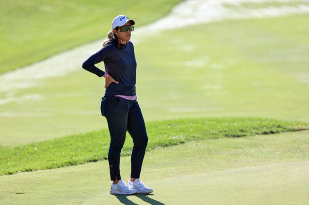Meijer LPGA, Golf Damen Classic by Simply Give Belmont, MI - JUNE 19: Paula Reto of South Africa waits on the 4th green during the second round of the Meijer LPGA Classic by Simply Give at Blythefield Country Club on June 19, 2026 in Belmont, Michigan. Belmont Michigan United States  Copyright: xAmyxLemusx originalFilename:lemus-meijerlp260619_npWOc.jpg