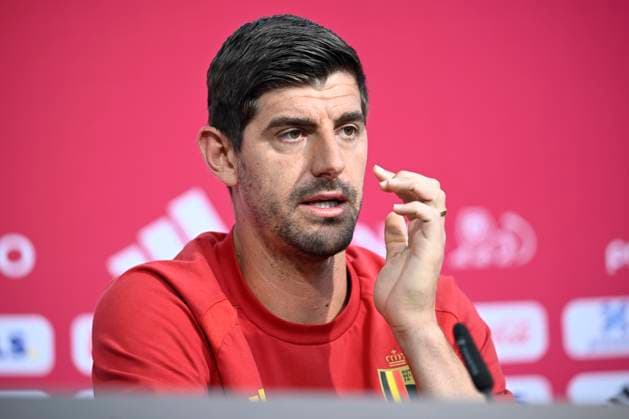 Belgian national football team - FIFA World Cup, WM, Weltmeisterschaft, Fussball 2026 - media activities 19 06 2026 RENTON, UNITED STATES OF AMERICA - JUNE 19 : Courtois Thibaut goalkeeper of Belgium pictured during a press conference, PK, Pressekonferenz at the training grounds of the Belgian national football team during the 2026 FIFA World Cup on June 19, 2026 in Renton, United States of America, 19 06 2026 Renton United States of America  Copyright: xNicoxVereeckenx