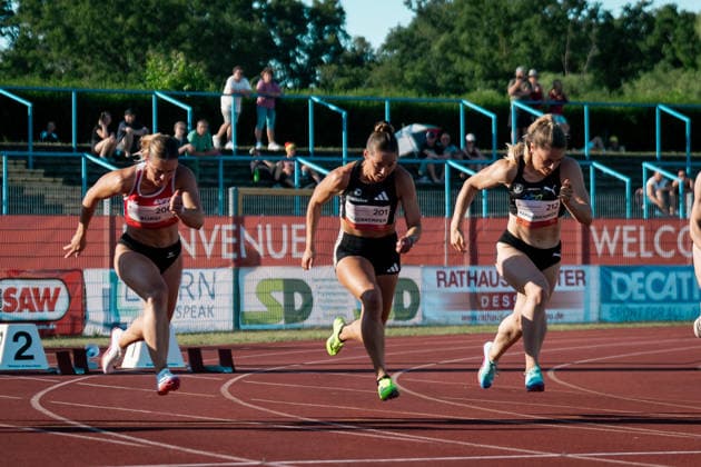 Lueckenkemper Gina (SCC Berlin, 201, 100m Frauen), GER, Leichtathletik, Athletics, ANHALT 2026, Dessau, 19.06.2026, GER, Leichtathletik, Athletics, ANHALT 2026, Dessau, 19.06.2026 Dessau