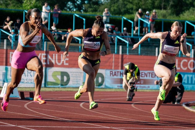 Haase Rebekka (Sprintteam Wetzlar, 203, 100m Frauen), GER, Leichtathletik, Athletics, ANHALT 2026, Dessau, 19.06.2026, GER, Leichtathletik, Athletics, ANHALT 2026, Dessau, 19.06.2026 Dessau