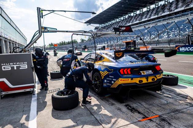 DTM, 5. + 6. Rennen DEKRA Lausitzring 2026 64 Ford Mustang GT3, HRT Ford Racing: Finn Wiebelhaus- picture by Gruppe C Photography Schipkau DEKRA Lausitzring Brandenburg Germany Copyright: xGruppexCxPhotographyx