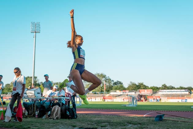 Assani Mikaelle (Karlsruher SC, 268, Weitsprung Frauen), GER, Leichtathletik, Athletics, ANHALT 2026, Dessau, 19.06.2026, GER, Leichtathletik, Athletics, ANHALT 2026, Dessau, 19.06.2026 Dessau