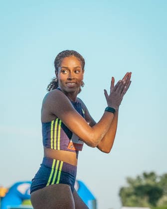 Assani Mikaelle (Karlsruher SC, 268, Weitsprung Frauen), GER, Leichtathletik, Athletics, ANHALT 2026, Dessau, 19.06.2026, GER, Leichtathletik, Athletics, ANHALT 2026, Dessau, 19.06.2026 Dessau