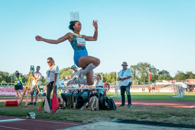 Mihambo Malaika (LG Kurpfalz, 258, Weitsprung Frauen), GER, Leichtathletik, Athletics, ANHALT 2026, Dessau, 19.06.2026, GER, Leichtathletik, Athletics, ANHALT 2026, Dessau, 19.06.2026 Dessau