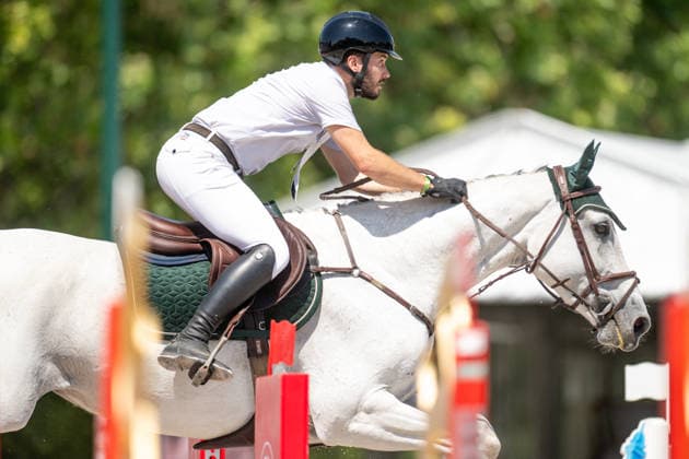 Benjamin Palatsi sur COLMARA lors du Prix Selman Marrakech de la 12ème édition Longines Paris Eiffel Jumping au pied de la Tour Eiffel sur le Champ-de-Mars à Paris, France, le 19 juin 2026. Perusseau-Veeren Bestimage Selman Marrakech Prize during the 12th edition of the Longines Paris Eiffel Jumping at Champ-de-Mars near Eiffel Tower in Paris, France, on June 19, 2026. Paris France  Copyright: xPerusseau-Veerenx xBestimagexPerusseau-Veerenx xBestimagex