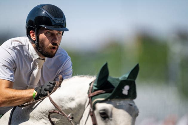 Benjamin Palatsi sur COLMARA lors du Prix Selman Marrakech de la 12ème édition Longines Paris Eiffel Jumping au pied de la Tour Eiffel sur le Champ-de-Mars à Paris, France, le 19 juin 2026. Perusseau-Veeren Bestimage Selman Marrakech Prize during the 12th edition of the Longines Paris Eiffel Jumping at Champ-de-Mars near Eiffel Tower in Paris, France, on June 19, 2026. Paris France  Copyright: xPerusseau-Veerenx xBestimagexPerusseau-Veerenx xBestimagex