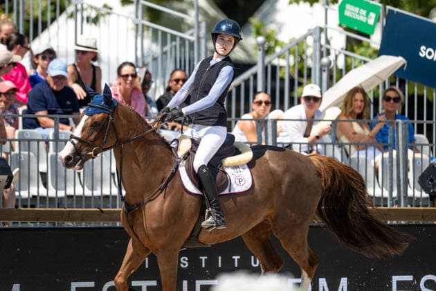 Priscila Pasquel sur GINGER CHIANTI lors du Prix Selman Marrakech de la 12ème édition Longines Paris Eiffel Jumping au pied de la Tour Eiffel sur le Champ-de-Mars à Paris, France, le 19 juin 2026. Perusseau-Veeren Bestimage Selman Marrakech Prize during the 12th edition of the Longines Paris Eiffel Jumping at Champ-de-Mars near Eiffel Tower in Paris, France, on June 19, 2026. Paris France  Copyright: xPerusseau-Veerenx xBestimagexPerusseau-Veerenx xBestimagex