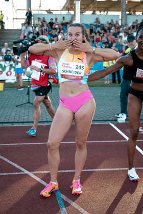Schneider Rosina (TV Sulz, 243, 100m Huerden Frauen), GER, Leichtathletik, Athletics, ANHALT 2026, Dessau, 19.06.2026, GER, Leichtathletik, Athletics, ANHALT 2026, Dessau, 19.06.2026 Dessau
