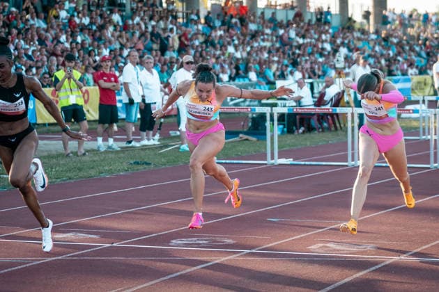 Schneider Rosina (TV Sulz, 243, 100m Huerden Frauen), GER, Leichtathletik, Athletics, ANHALT 2026, Dessau, 19.06.2026, GER, Leichtathletik, Athletics, ANHALT 2026, Dessau, 19.06.2026 Dessau