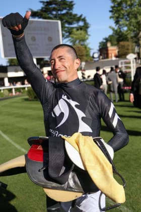 19.06.2026, Ascot, Windsor, GBR - Portrait of jockey Juan Hernandez. Ascot racecourse. (Jockey, Hernandez, Portrait, Portraet) 260619D593ROYAL_ASCOT.JPG