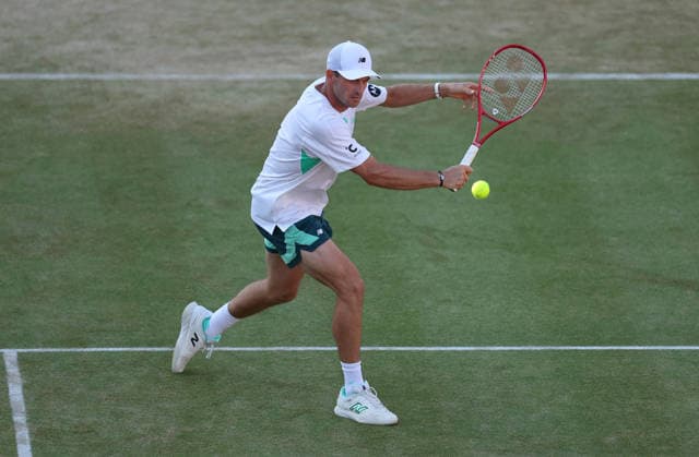 Tommy Paul of USA in action HSBC Queen s Club Championships, Day Fourteen, Tennis, Queen s Club, West Kensington, London, UK - 19 Jun 2026London Queen s Club United Kingdom  Copyright: xEllaxLing Shutterstockx 16929306dl