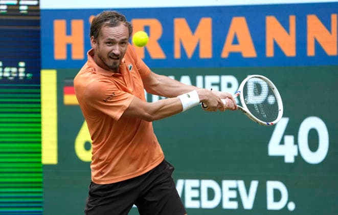photo : Daniil Medvedev Tennis-Turnier Terra Wortmann Cup im Gerry Weber Sportpark in Halle Westfalen - Viertelfinales - am Fr. 19.06.2026 *** Photo